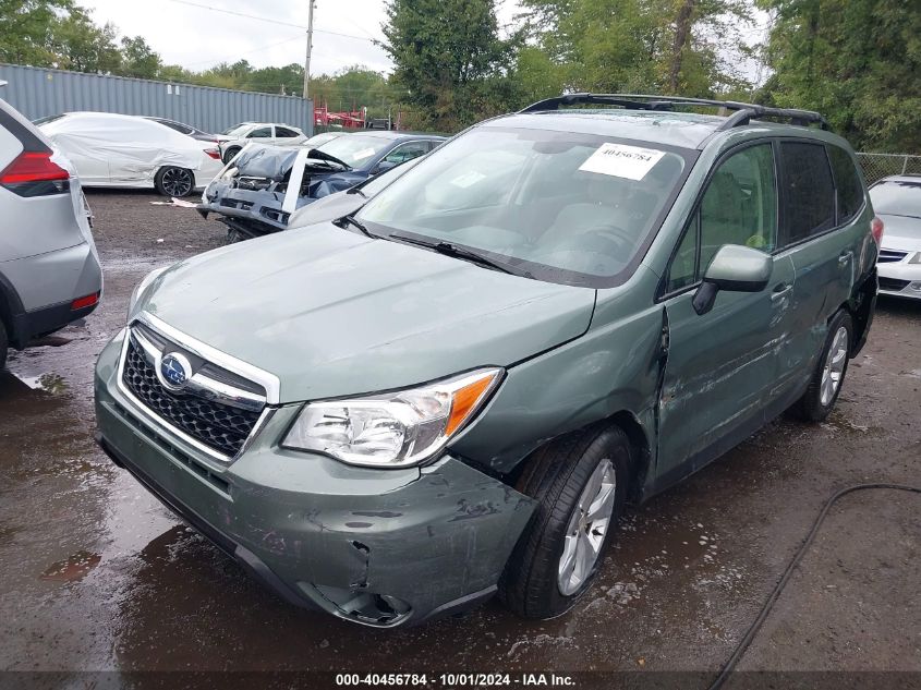 2015 Subaru Forester 2.5I Premium VIN: JF2SJAGC4FH802574 Lot: 40456784