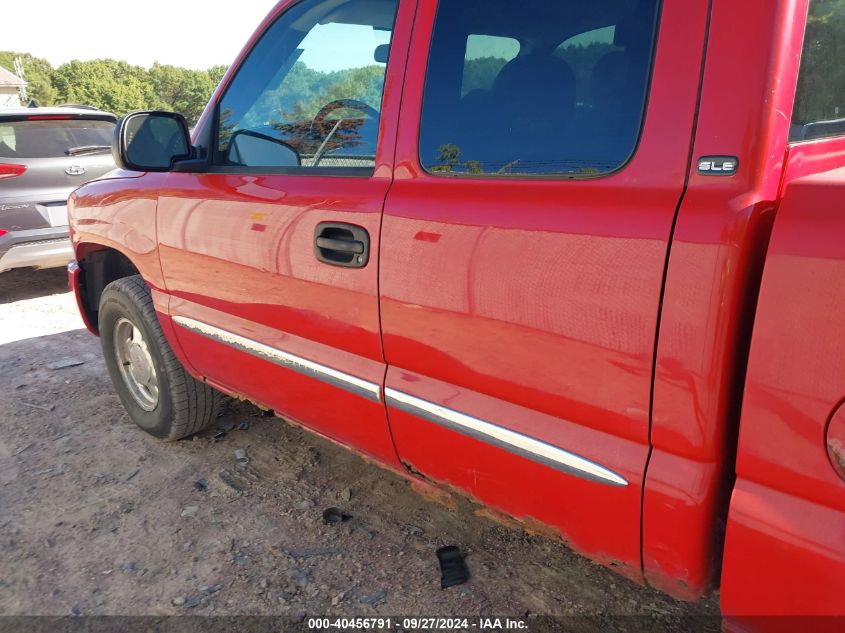 2004 GMC Sierra 1500 Sle VIN: 2GTEK19T241142881 Lot: 40456791