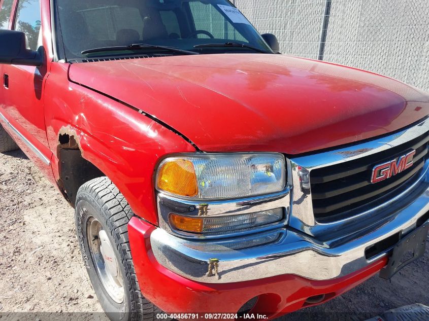 2004 GMC Sierra 1500 Sle VIN: 2GTEK19T241142881 Lot: 40456791