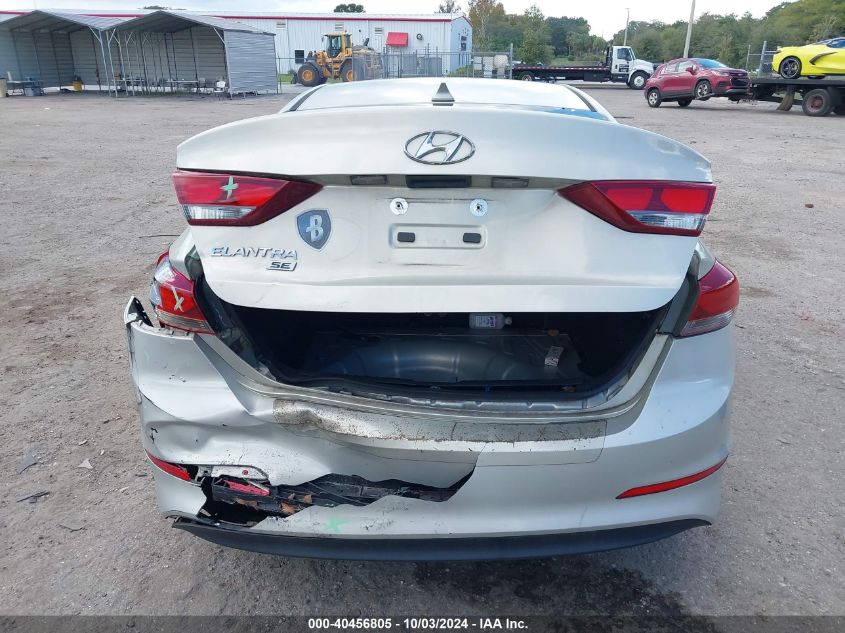 2017 Hyundai Elantra Se VIN: KMHD74LF1HU372371 Lot: 40456805