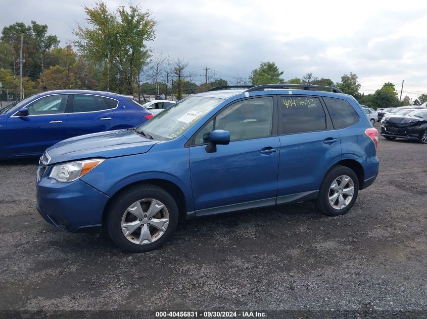 2015 Subaru Forester 2.5I Premium VIN: JF2SJAFC2FH592509 Lot: 40456831