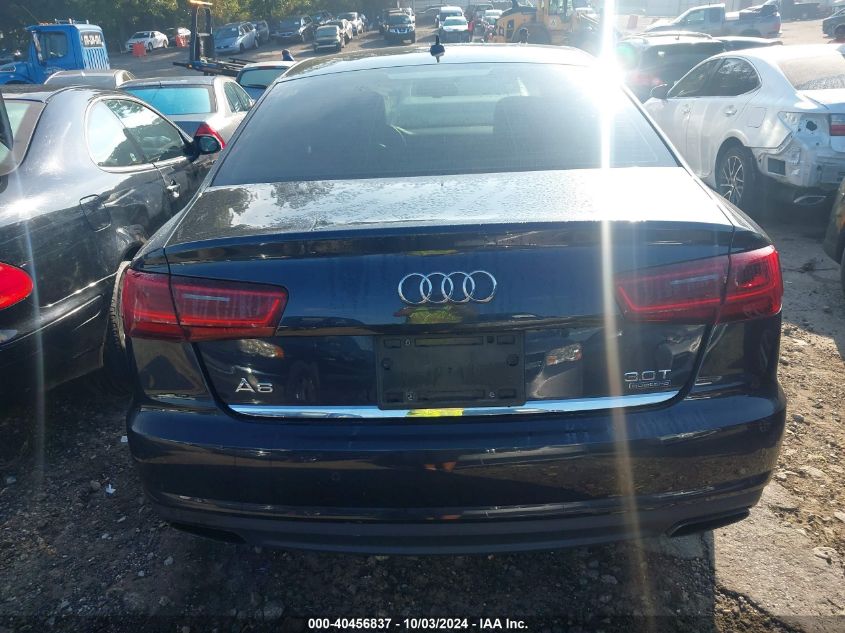 2016 Audi A6 3.0T Premium Plus VIN: WAUFGAFCXGN001227 Lot: 40456837