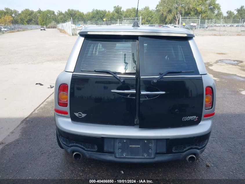 2010 Mini Cooper S Clubman VIN: WMWMM3C52ATP94088 Lot: 40456850