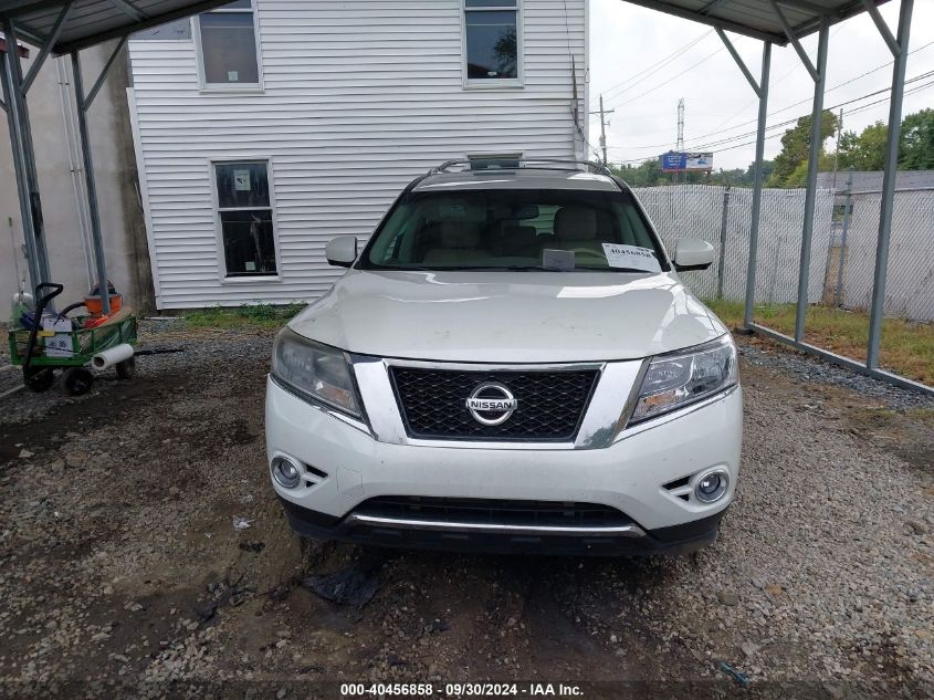 2015 Nissan Pathfinder Platinum VIN: 5N1AR2MM9FC603678 Lot: 40456858