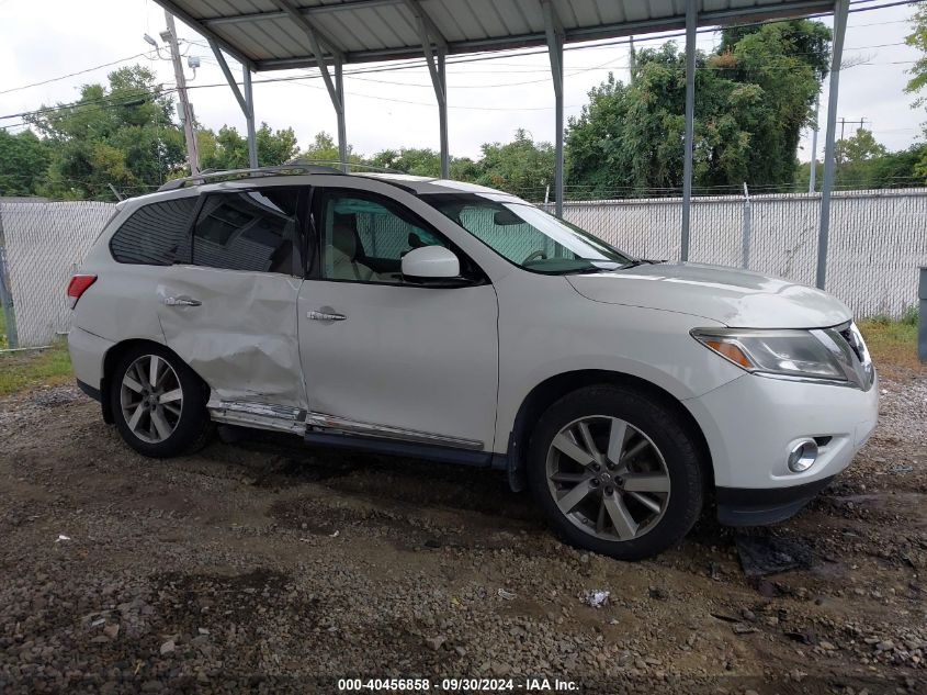 2015 Nissan Pathfinder Platinum VIN: 5N1AR2MM9FC603678 Lot: 40456858