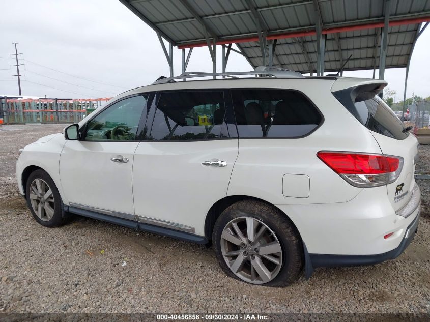 2015 Nissan Pathfinder Platinum VIN: 5N1AR2MM9FC603678 Lot: 40456858