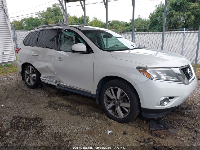 2015 Nissan Pathfinder Platinum VIN: 5N1AR2MM9FC603678 Lot: 40456858