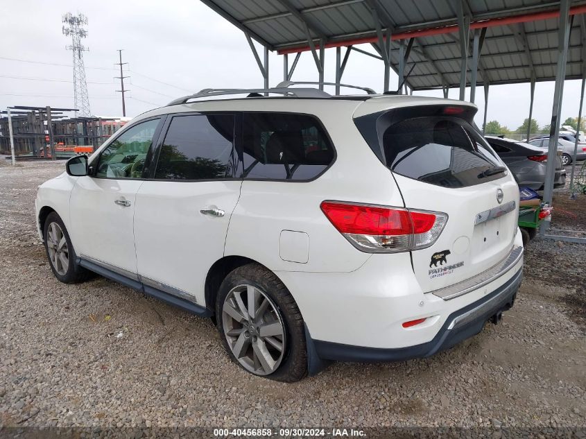 2015 Nissan Pathfinder Platinum VIN: 5N1AR2MM9FC603678 Lot: 40456858