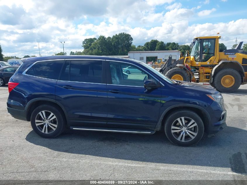 2017 Honda Pilot Ex-L VIN: 5FNYF6H53HB089905 Lot: 40456859