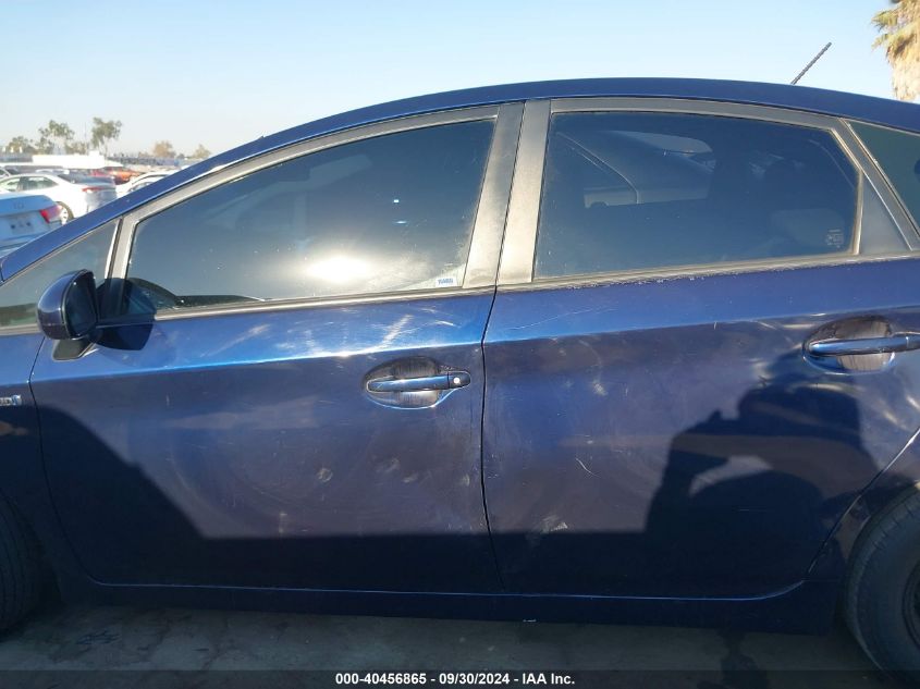 JTDKN3DU0E0377489 2014 Toyota Prius Two