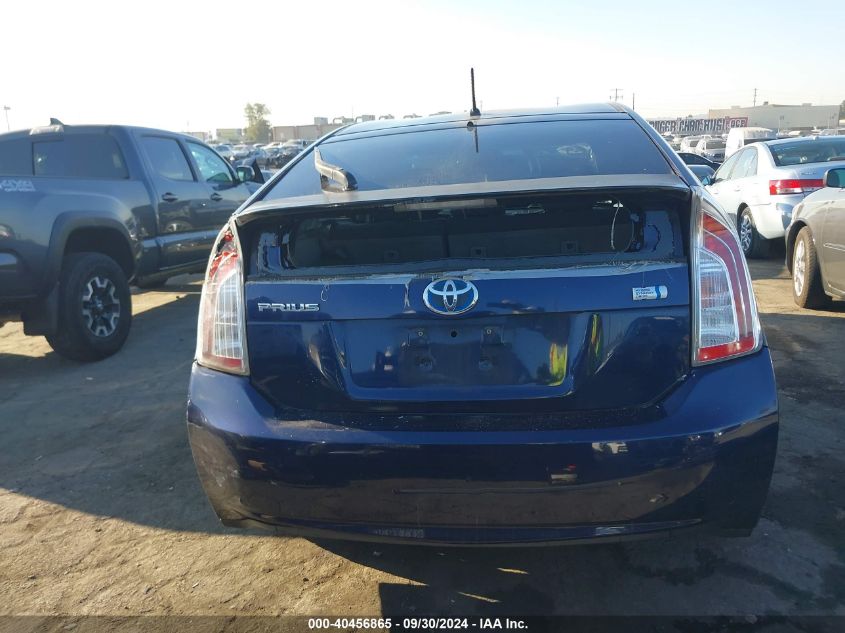 JTDKN3DU0E0377489 2014 Toyota Prius Two