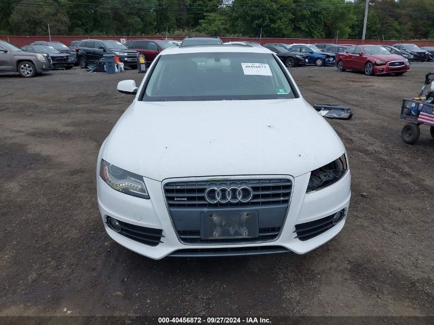 2012 Audi A4 2.0T Premium VIN: WAUFFAFLXCA102286 Lot: 40456872