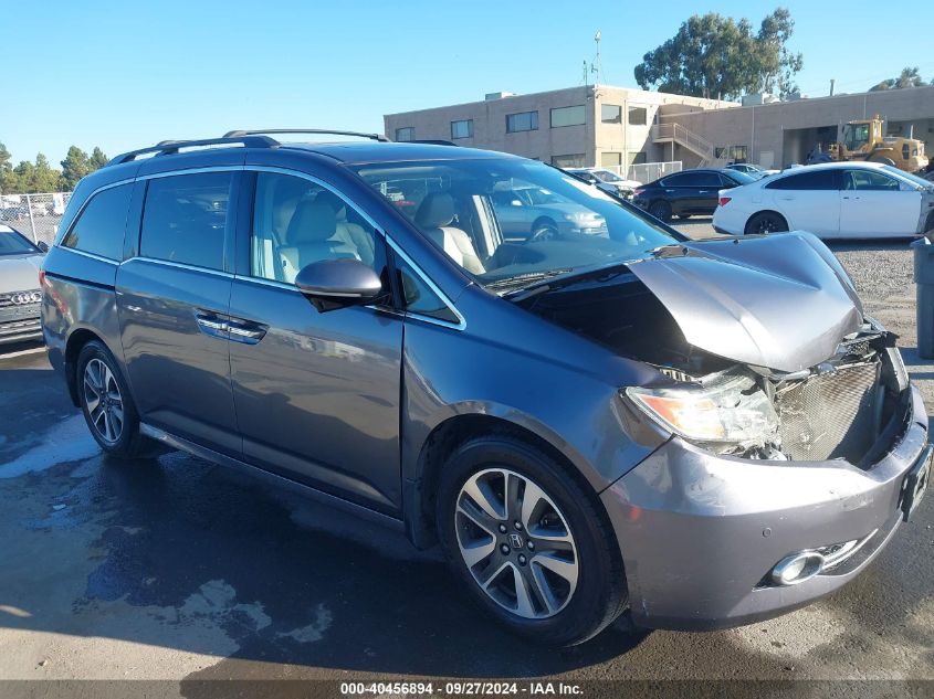 2015 Honda Odyssey Touring/Touring Elite VIN: 5FNRL5H93FB077311 Lot: 40456894