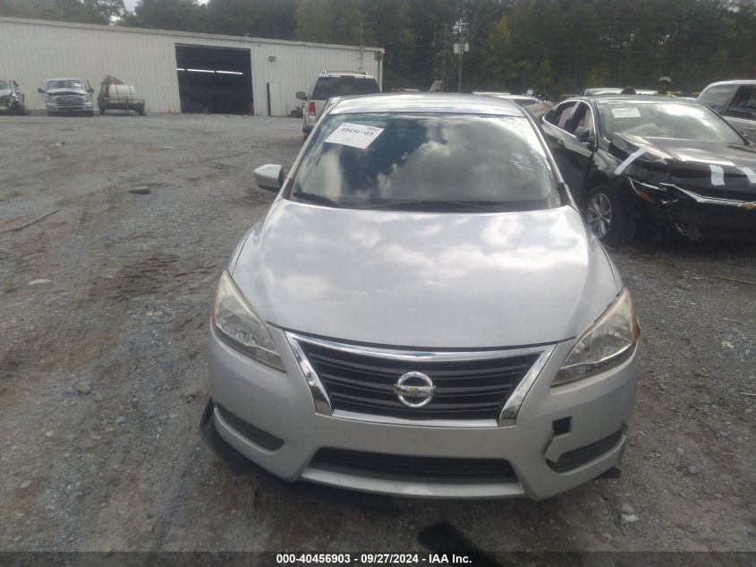 2013 Nissan Sentra Sv VIN: 1N4AB7AP5DN908686 Lot: 40456903