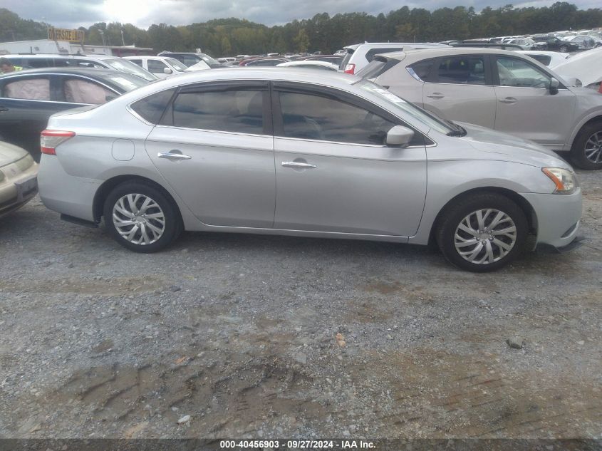 2013 Nissan Sentra Sv VIN: 1N4AB7AP5DN908686 Lot: 40456903