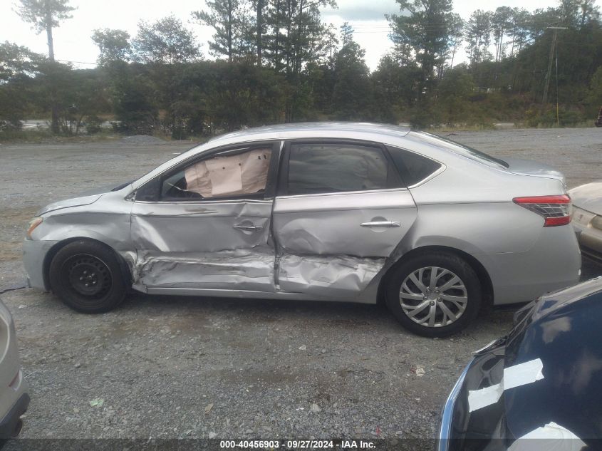 2013 Nissan Sentra Sv VIN: 1N4AB7AP5DN908686 Lot: 40456903