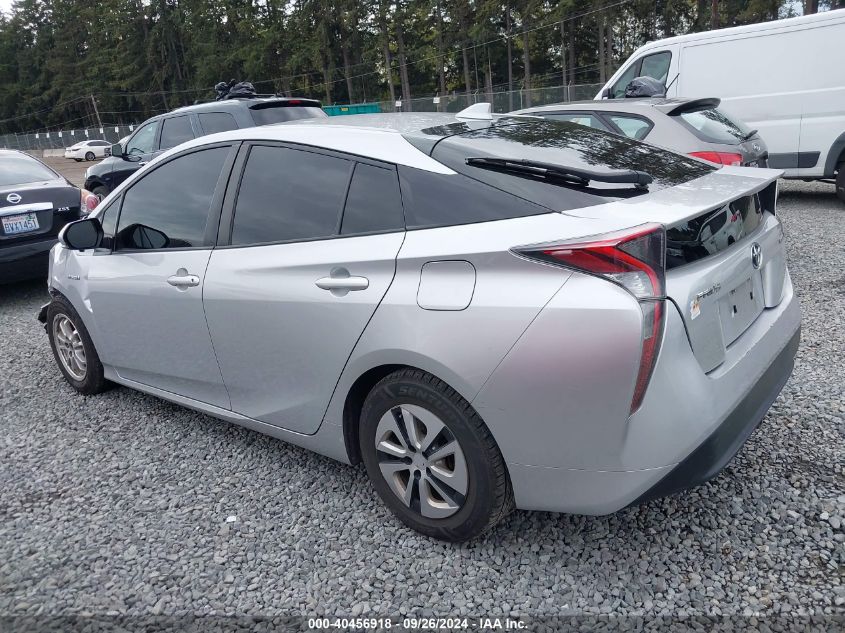 2016 Toyota Prius Three VIN: JTDKARFU8G3015276 Lot: 40456918