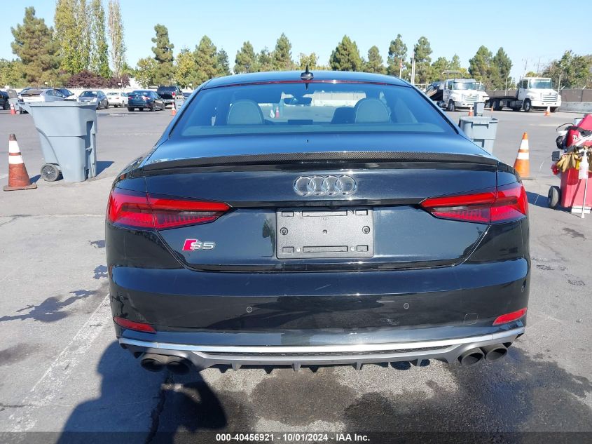 2018 Audi S5 3.0T Premium Plus VIN: WAUR4AF5XJA007843 Lot: 40456921