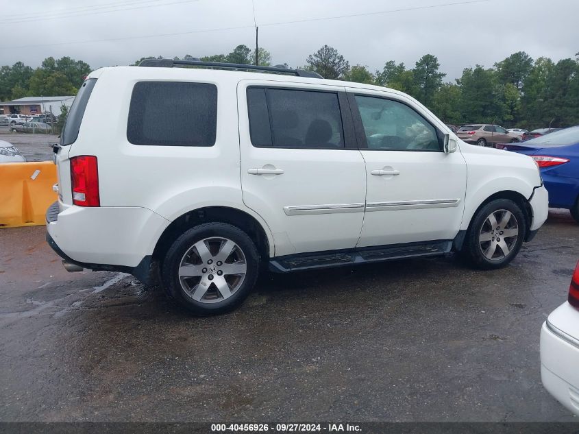 2013 Honda Pilot Touring VIN: 5FNYF4H94DB012767 Lot: 40456926