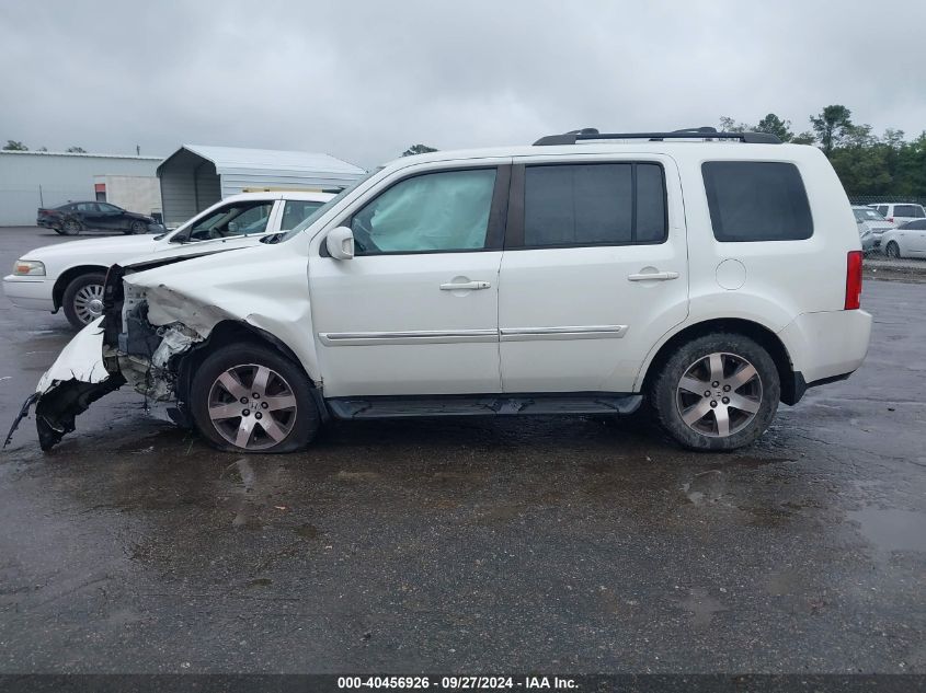 2013 Honda Pilot Touring VIN: 5FNYF4H94DB012767 Lot: 40456926