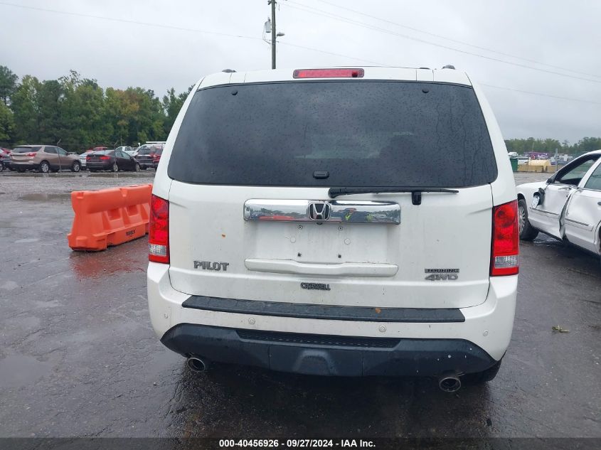 2013 Honda Pilot Touring VIN: 5FNYF4H94DB012767 Lot: 40456926