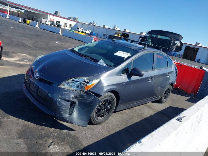 2014 Toyota Prius Three VIN: JTDKN3DU7E1794053 Lot: 40456935