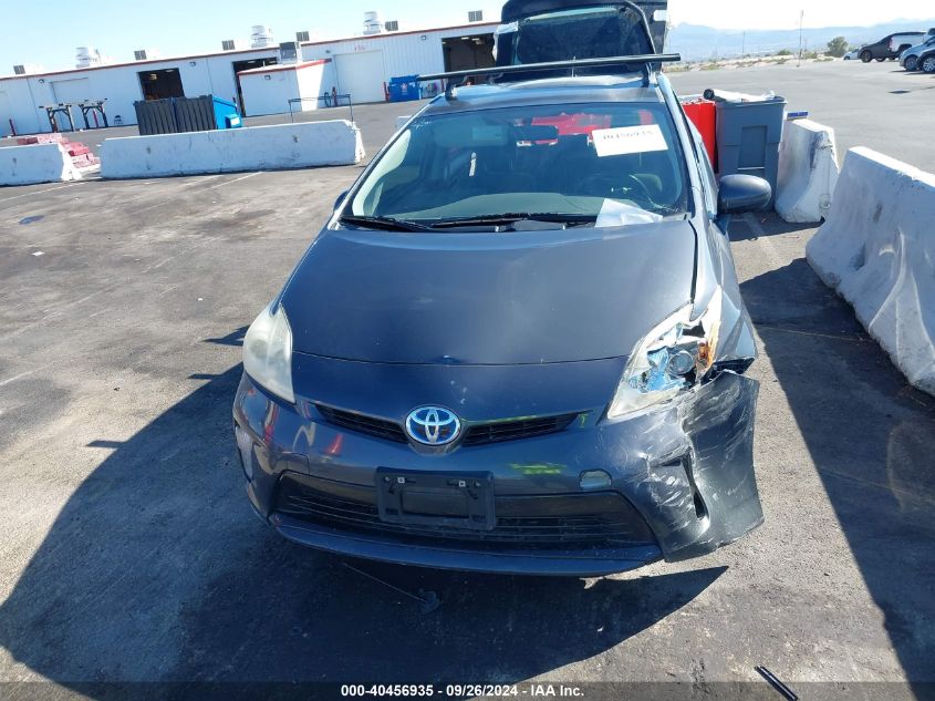 2014 Toyota Prius Three VIN: JTDKN3DU7E1794053 Lot: 40456935