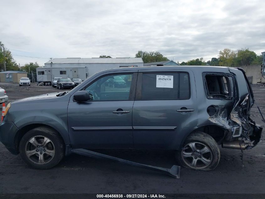 2012 Honda Pilot Ex VIN: 5FNYF3H42CB043903 Lot: 40456938