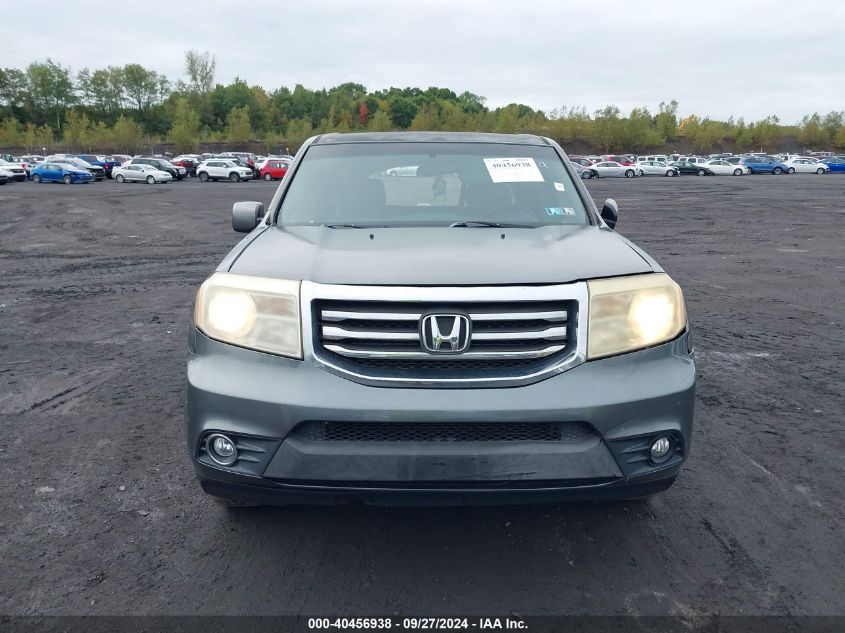 2012 Honda Pilot Ex VIN: 5FNYF3H42CB043903 Lot: 40456938