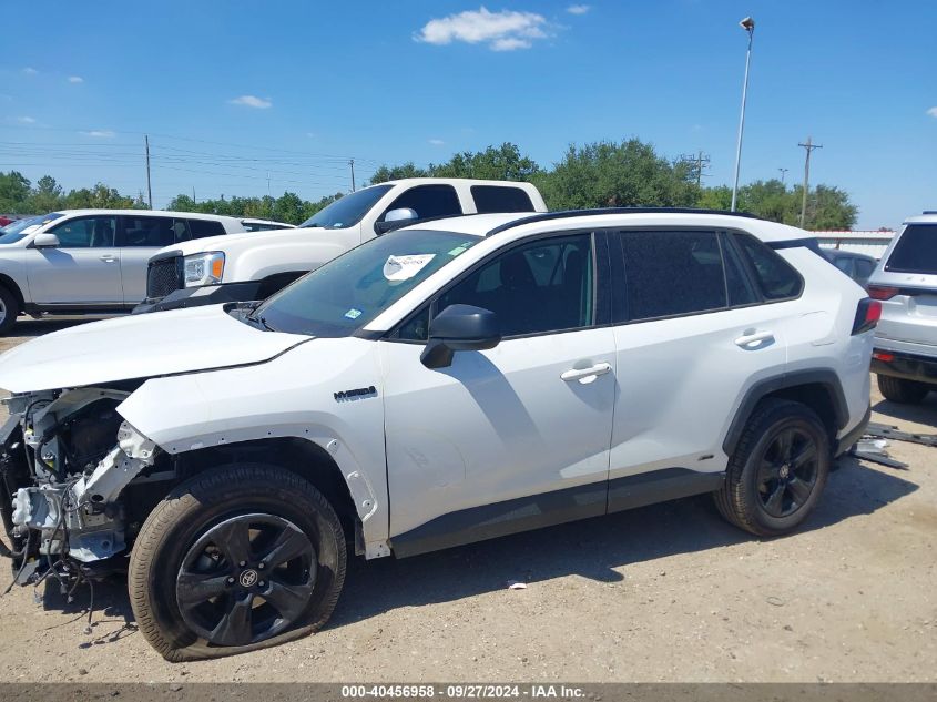 2021 Toyota Rav4 Hybrid Le VIN: JTMLWRFV1MD120360 Lot: 40456958