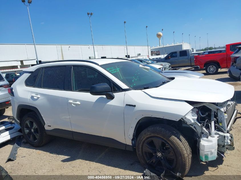 2021 Toyota Rav4 Hybrid Le VIN: JTMLWRFV1MD120360 Lot: 40456958