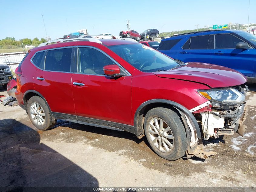 2019 Nissan Rogue Sv VIN: 5N1AT2MT0KC756842 Lot: 40456968