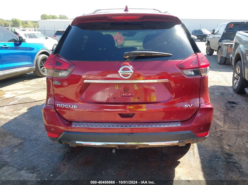 2019 Nissan Rogue Sv VIN: 5N1AT2MT0KC756842 Lot: 40456968