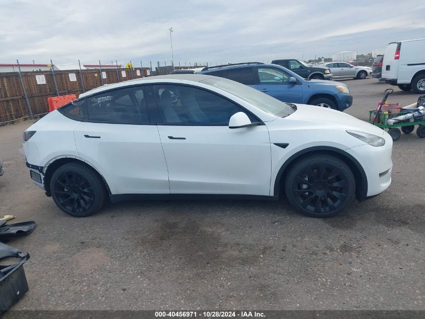 2021 Tesla Model Y Long Range Dual Motor All-Wheel Drive VIN: 5YJYGDEE2MF074246 Lot: 40456971