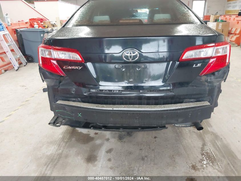 2013 Toyota Camry Le VIN: 4T1BF1FK0DU219458 Lot: 40457012