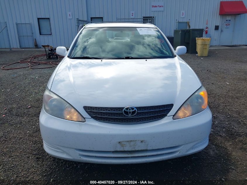 2004 Toyota Camry Le VIN: 4T1BE32K34U262843 Lot: 40457020