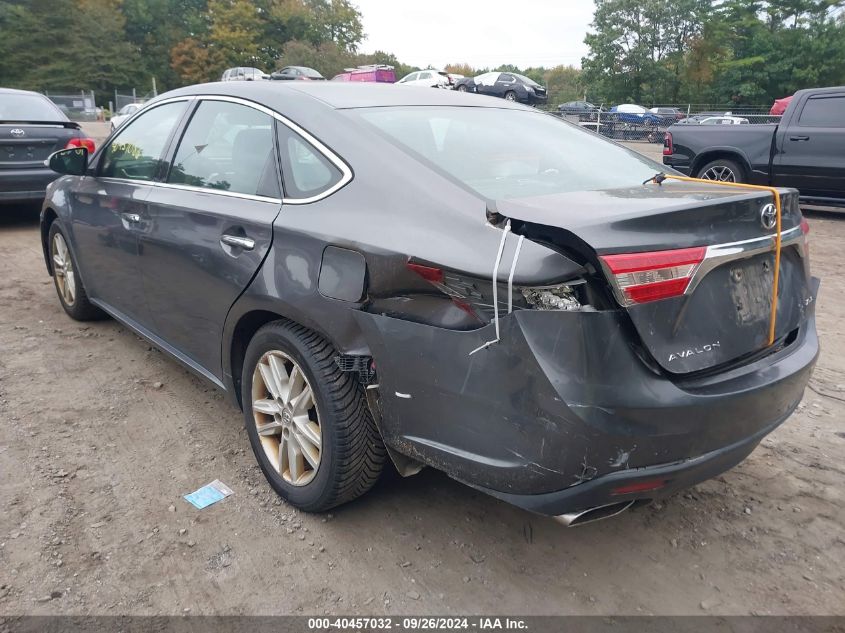 VIN 4T1BK1EB3DU022636 2013 Toyota Avalon, Xle no.3