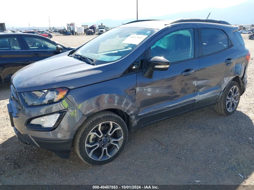 2019 Ford Ecosport Ses VIN: MAJ6S3JL2KC301469 Lot: 40457053