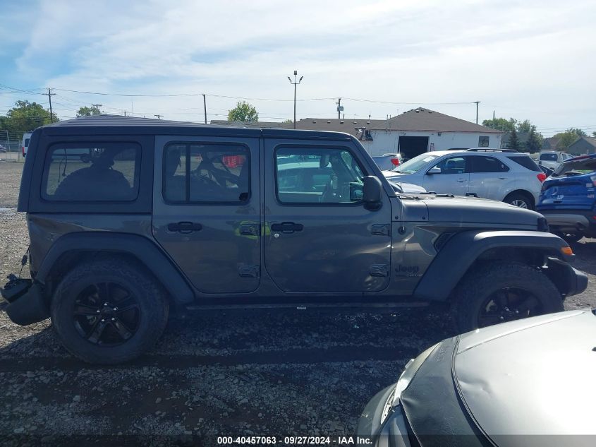 2021 Jeep Wrangler Unlimited Sport Altitude 4X4 VIN: 1C4HJXDN4MW593444 Lot: 40457063