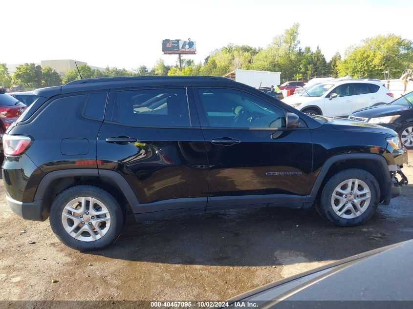 3C4NJCABXJT376309 2018 Jeep Compass Sport Fwd