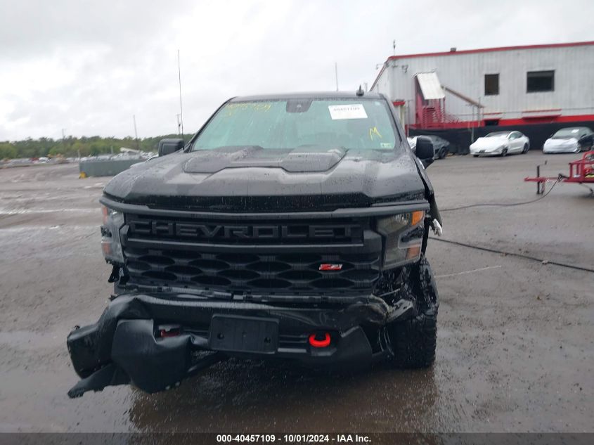 2023 Chevrolet Silverado 1500 4Wd Short Bed Custom Trail Boss VIN: 3GCPDCEK1PG188208 Lot: 40457109