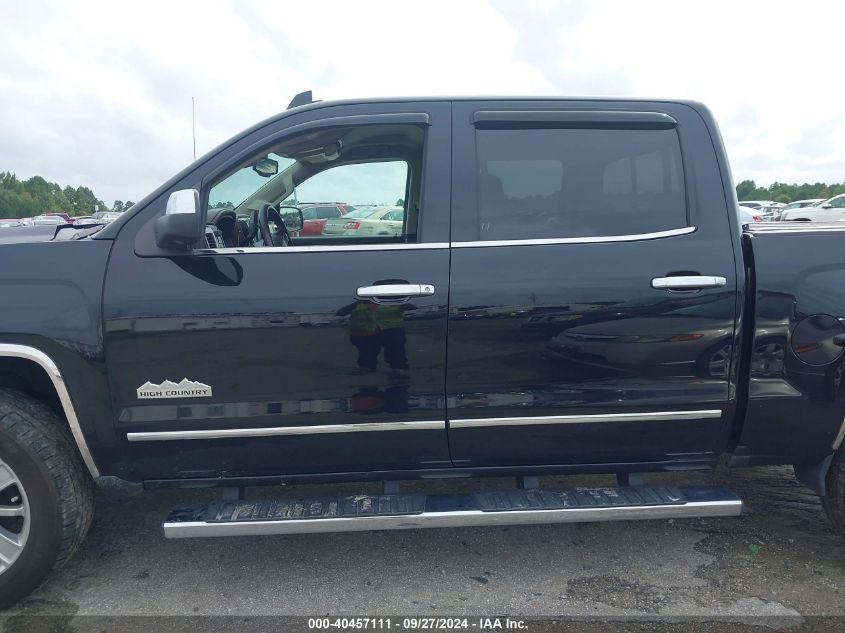 2017 Chevrolet Silverado 1500 High Country VIN: 3GCUKTEC2HG427624 Lot: 40457111