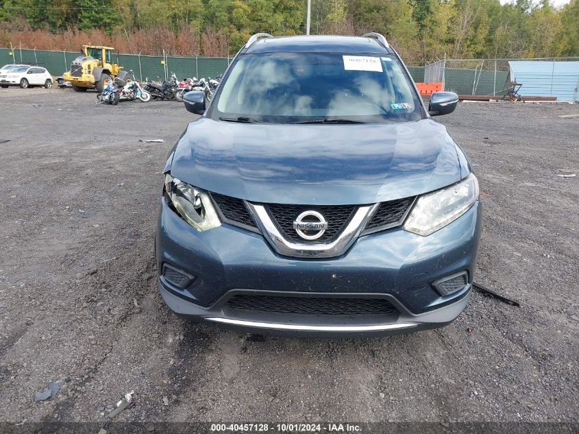 2014 Nissan Rogue S/Sl/Sv VIN: 5N1AT2MV0EC862780 Lot: 40457128