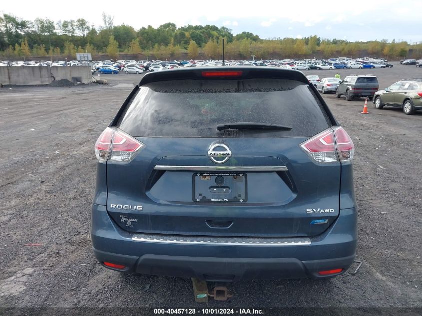 2014 Nissan Rogue S/Sl/Sv VIN: 5N1AT2MV0EC862780 Lot: 40457128