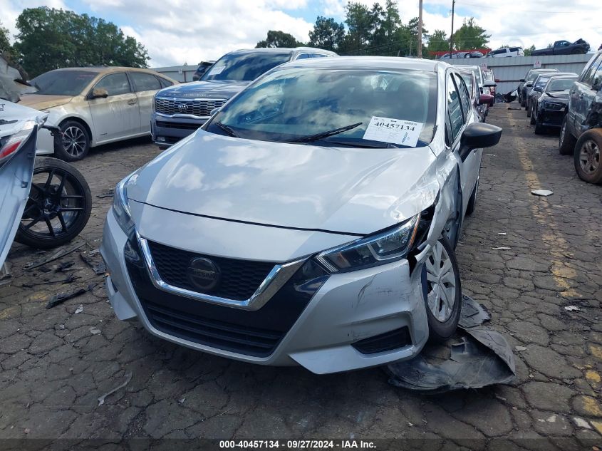 2020 Nissan Versa S Xtronic Cvt VIN: 3N1CN8DV6LL910264 Lot: 40457134