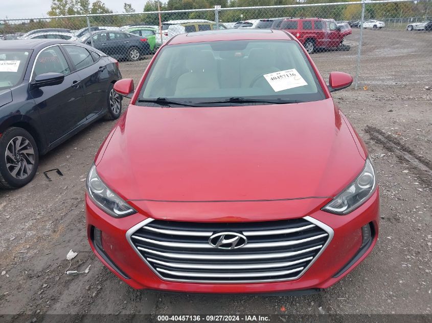 2017 Hyundai Elantra Value Edition VIN: 5NPD84LF9HH165626 Lot: 40457136