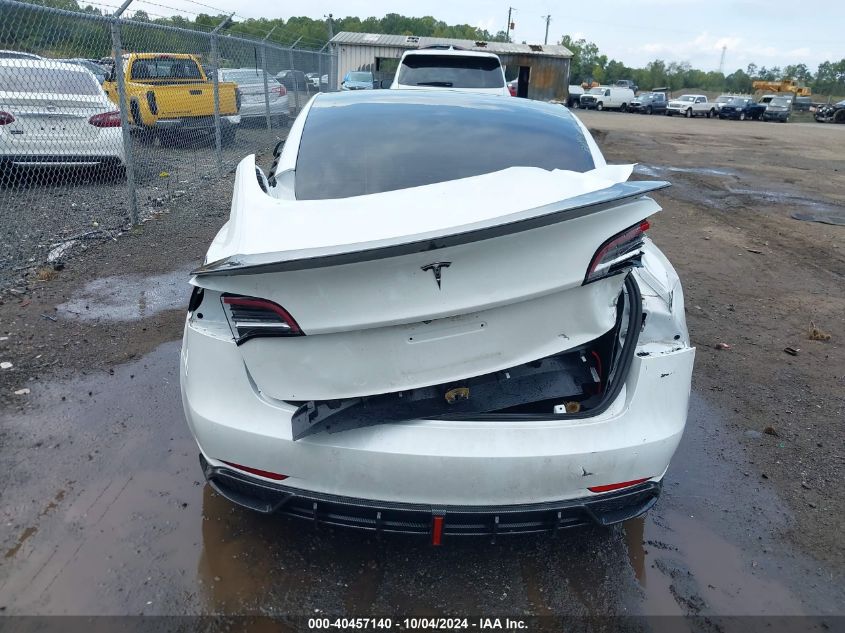 2021 Tesla Model 3 Standard Range Plus Rear-Wheel Drive VIN: 5YJ3E1EA4MF870332 Lot: 40457140