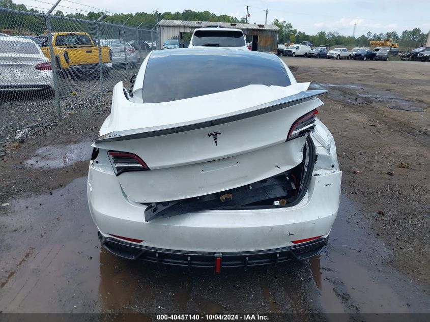 2021 Tesla Model 3 Standard Range Plus Rear-Wheel Drive VIN: 5YJ3E1EA4MF870332 Lot: 40457140