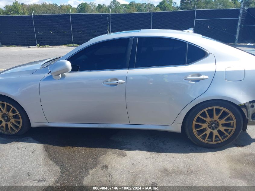 2007 Lexus Is 250 VIN: JTHBK262172026918 Lot: 40457146