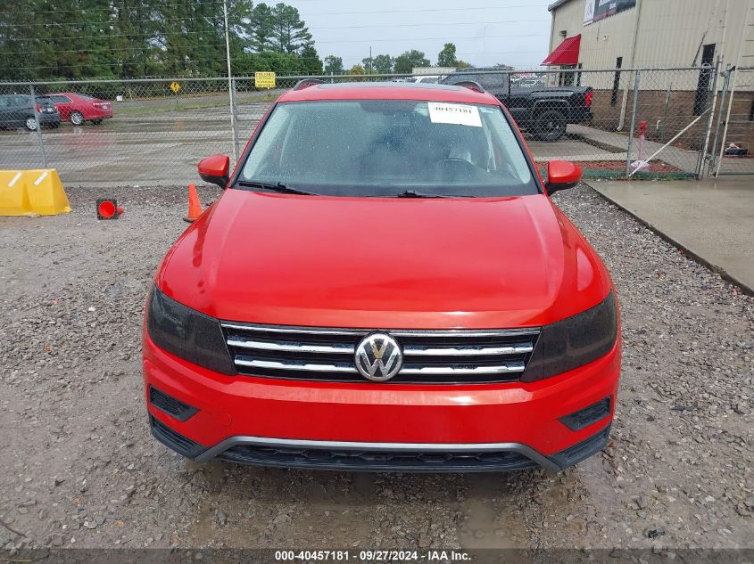 2018 Volkswagen Tiguan 2.0T Se/2.0T Sel VIN: 3VV3B7AX0JM191494 Lot: 40457181